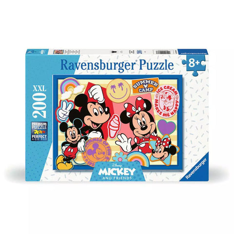 Verpackung Kinderpuzzle Unterwegs mit Mickey und Minnie 200 XXL von Ravensburger