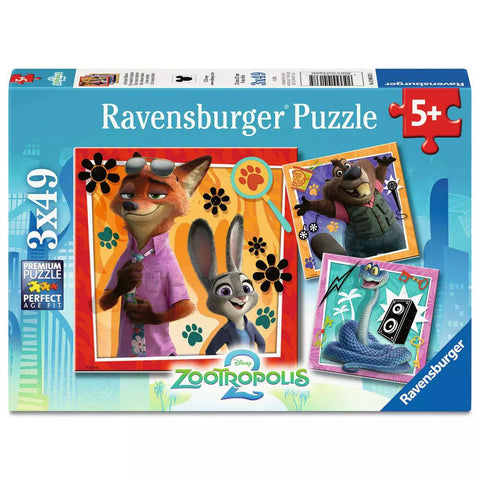 Verpackung Kinderpuzzle Auf neuer Mission 3x49 Teile 04137