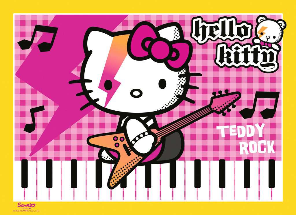 Puzzle 100 Teile 4 in a box Hello Kitty 04.159 - Bild 3