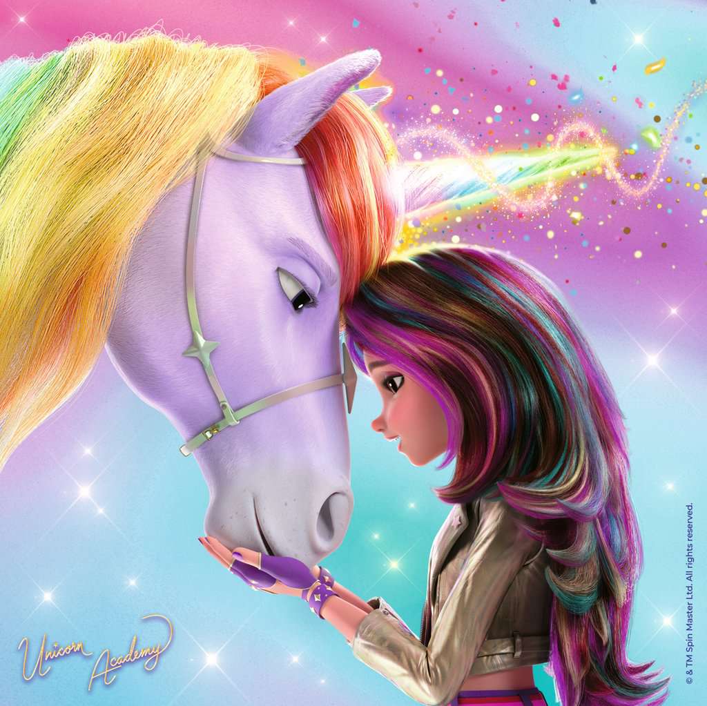 Puzzle 3x49 Teile Unicorn Academy Magie und Freundschaft 04.163 - Bild 3