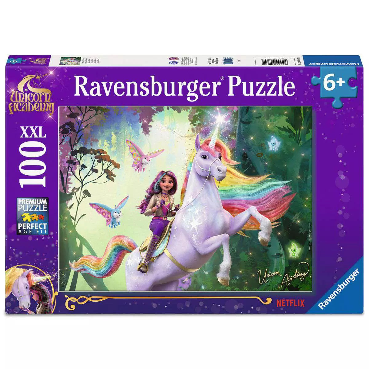 Puzzle 100 Teile Unicorn Academy Sophia und Wildstar 04.164 - Bild 1
