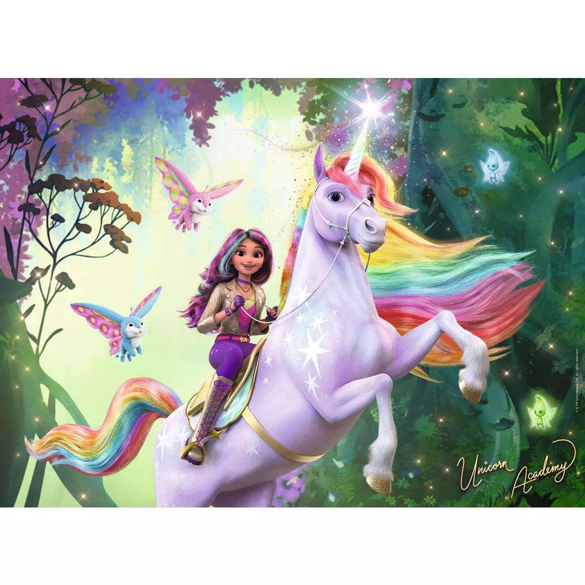 Puzzle 100 Teile Unicorn Academy Sophia und Wildstar 04.164 - Bild 2