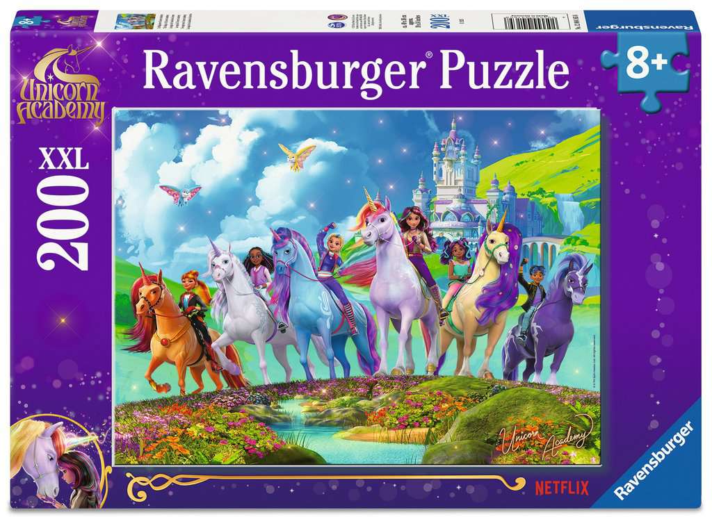 Puzzle 200 Teile Die Magie der Unicorn Academy 04.165 - Bild 1