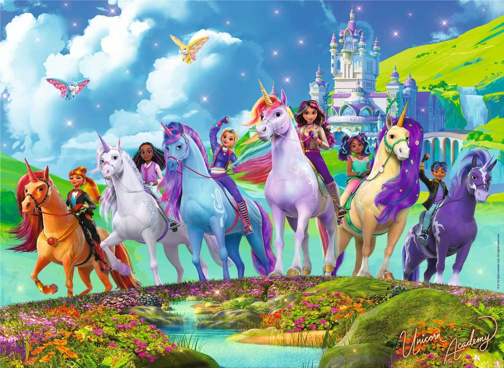 Puzzle 200 Teile Die Magie der Unicorn Academy 04.165 - Bild 2