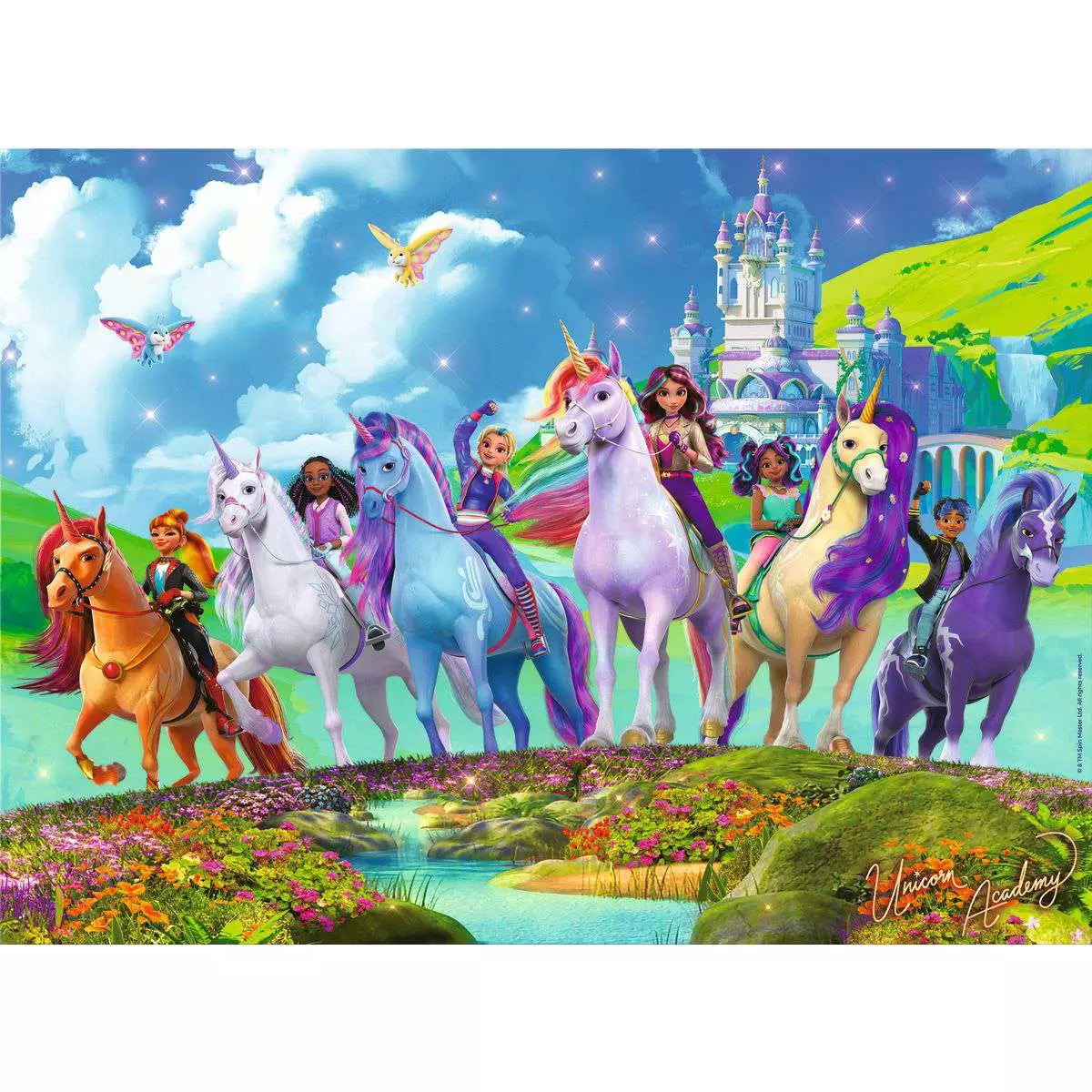 Puzzle 200 Teile Die Magie der Unicorn Academy 04.165 - Bild 2