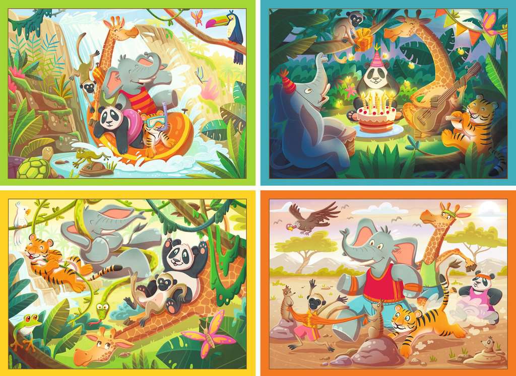 Speedy Puzzle 4x35 Teile 04.171 - Bild 2
