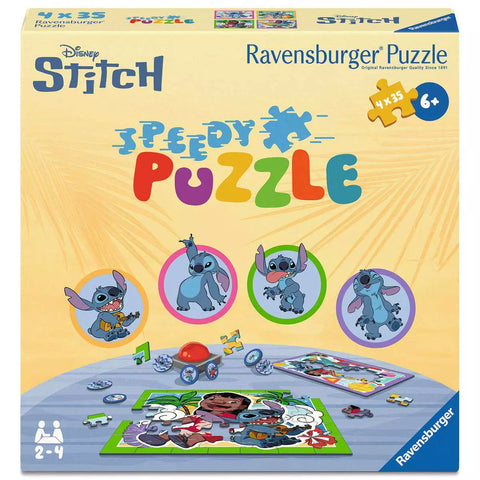 Verpackung Ravensburger Speedy Puzzle Stitch 4x35 Teile 04178