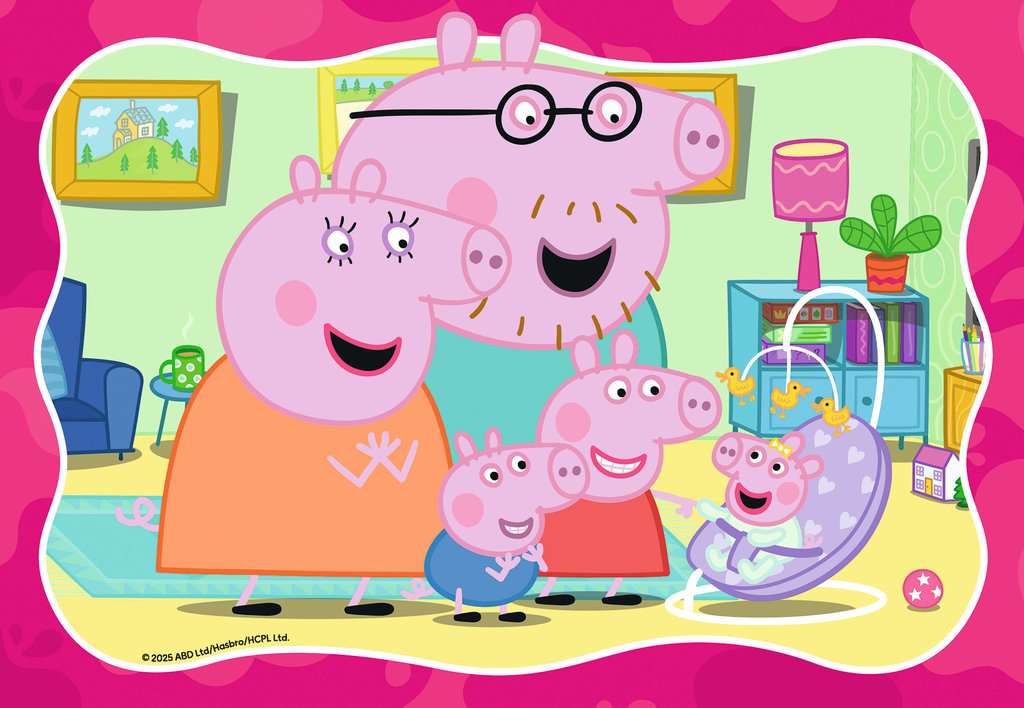 Puzzle 2x24 Teile Peppa Pig Neue Abenteuer 04.184 - Bild 2