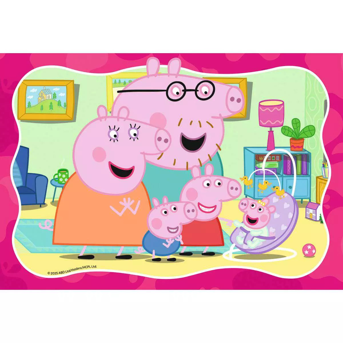Puzzle 2x24 Teile Peppa Pig Neue Abenteuer 04.184 - Bild 3