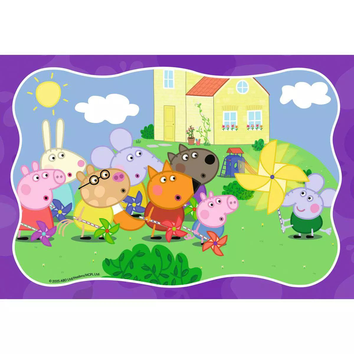 Puzzle 2x24 Teile Peppa Pig Neue Abenteuer 04.184 - Bild 4