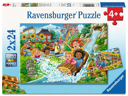 Puzzle 2x24 Teile Vergnügungspark 04.258