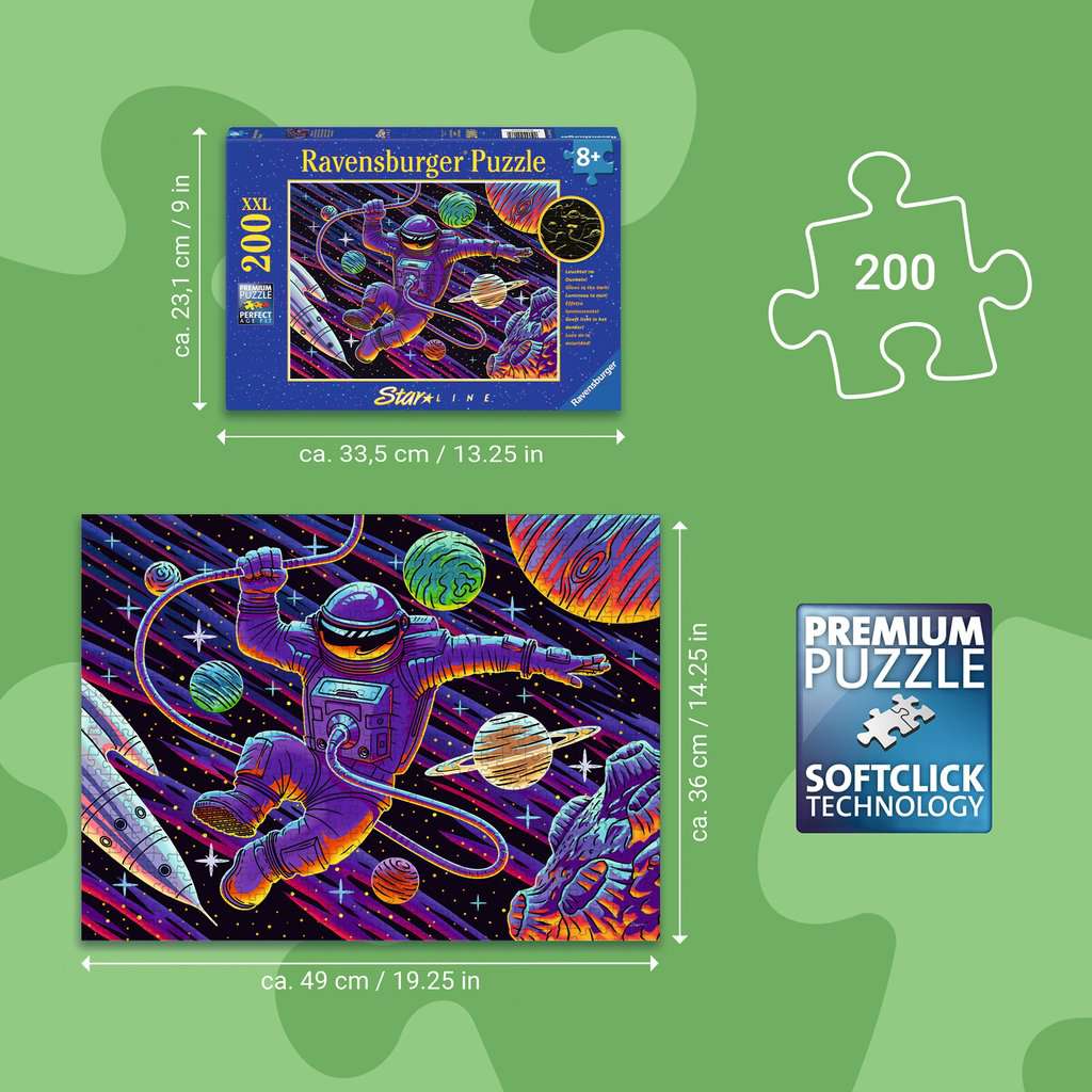 Puzzle 200 Teile Ausflug ins All 04.266 - Bild 4