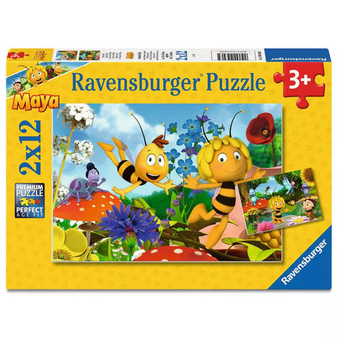 Verpackung Kinderpuzzle Majas Welt 2x12 Teile, Ravensburger 04306