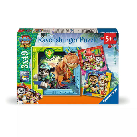 Verpackung Ravensburger Puzzle Paw Patrol Dino Movie, 3x49 Teile