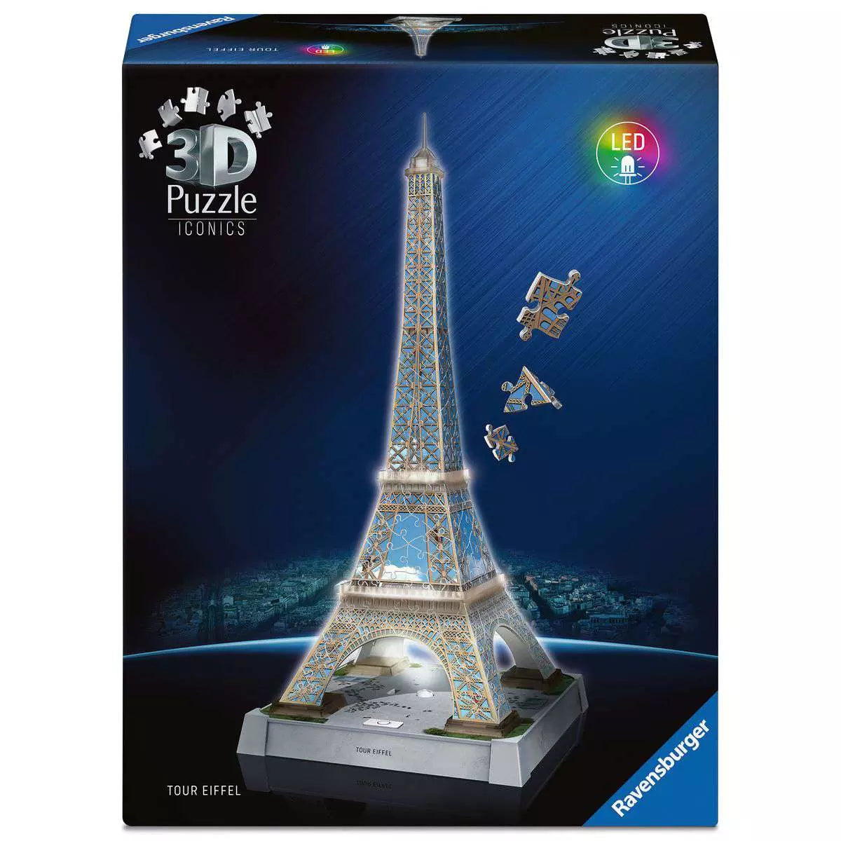 3D Puzzle Iconics: Eiffelturm mit Licht 08.024