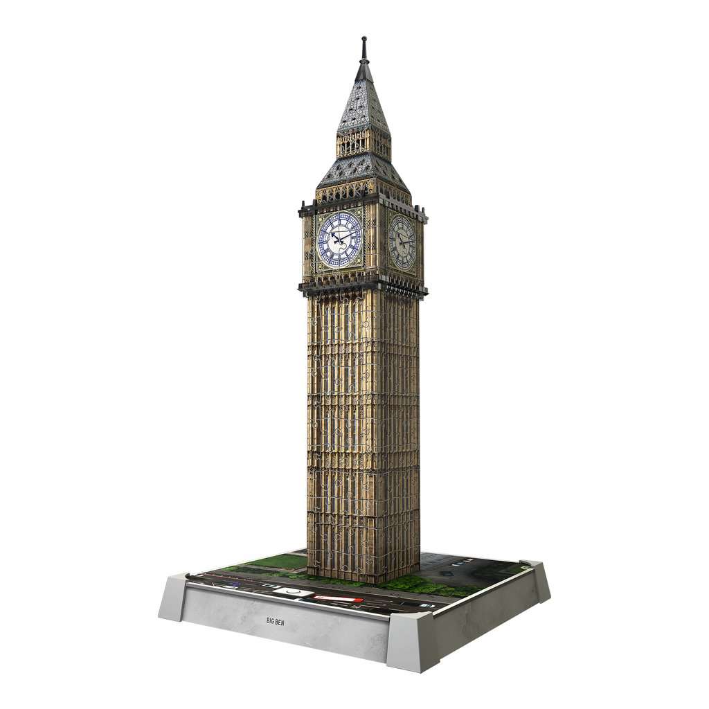3D Puzzle Iconics: Big Ben mit Licht 08.025 - Bild 2