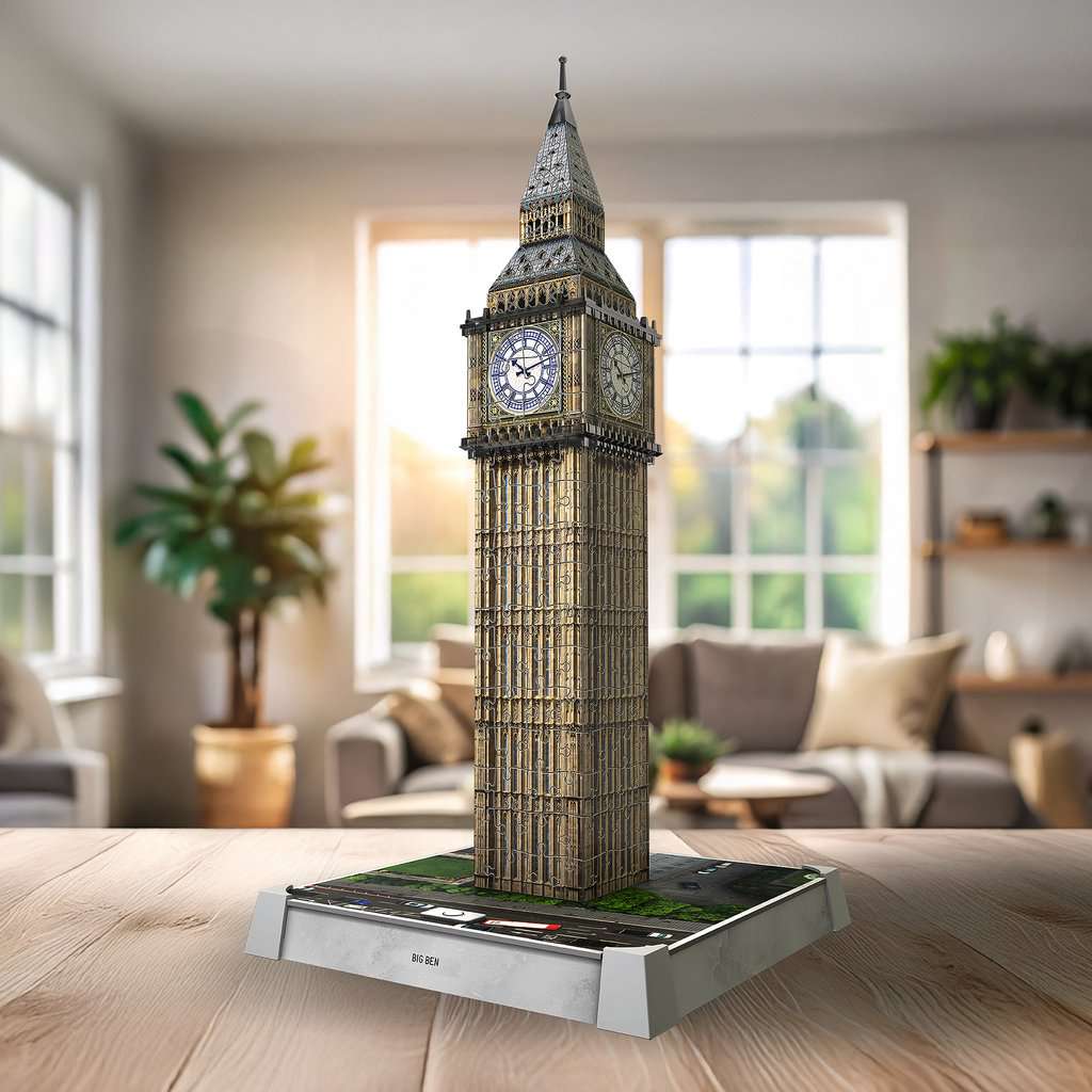 3D Puzzle Iconics: Big Ben mit Licht 08.025 - Bild 6
