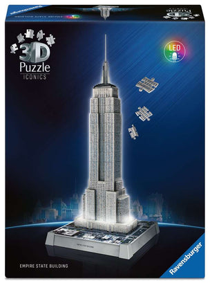 3D Puzzle Iconics: Empire State Building mit Licht 08.026