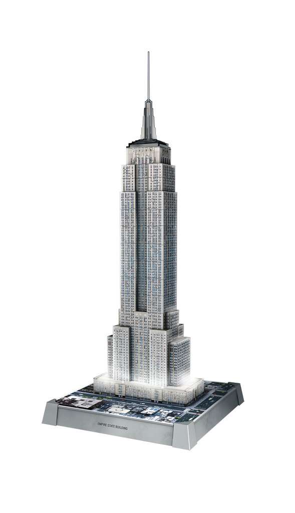 3D Puzzle Iconics: Empire State Building mit Licht 08.026 - Bild 2