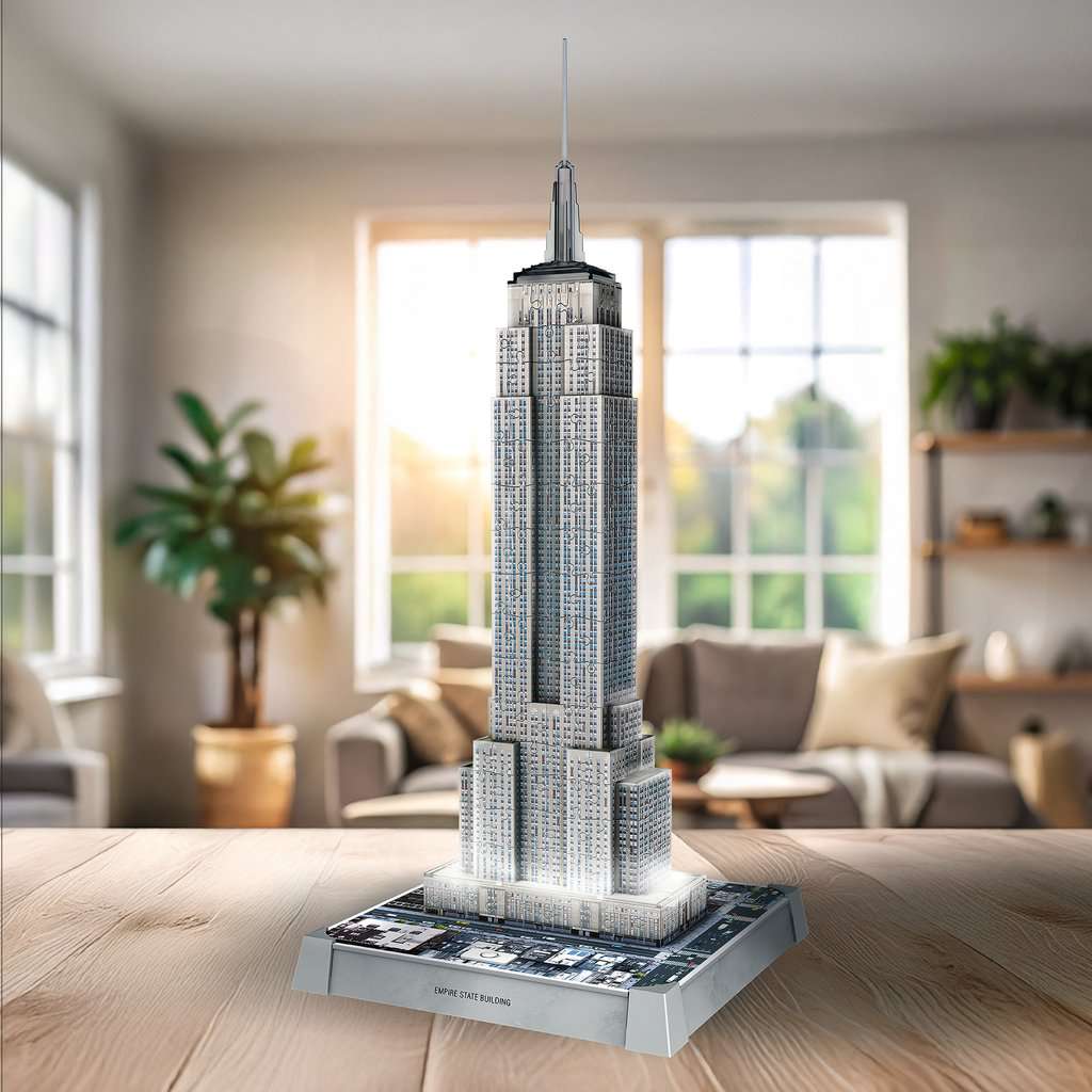 3D Puzzle Iconics: Empire State Building mit Licht 08.026 - Bild 6