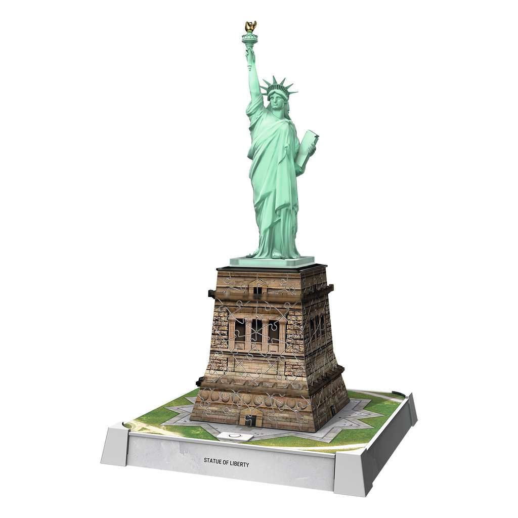 3D Puzzle Iconics: Freiheitsstatue mit Licht 08.027 - Bild 2