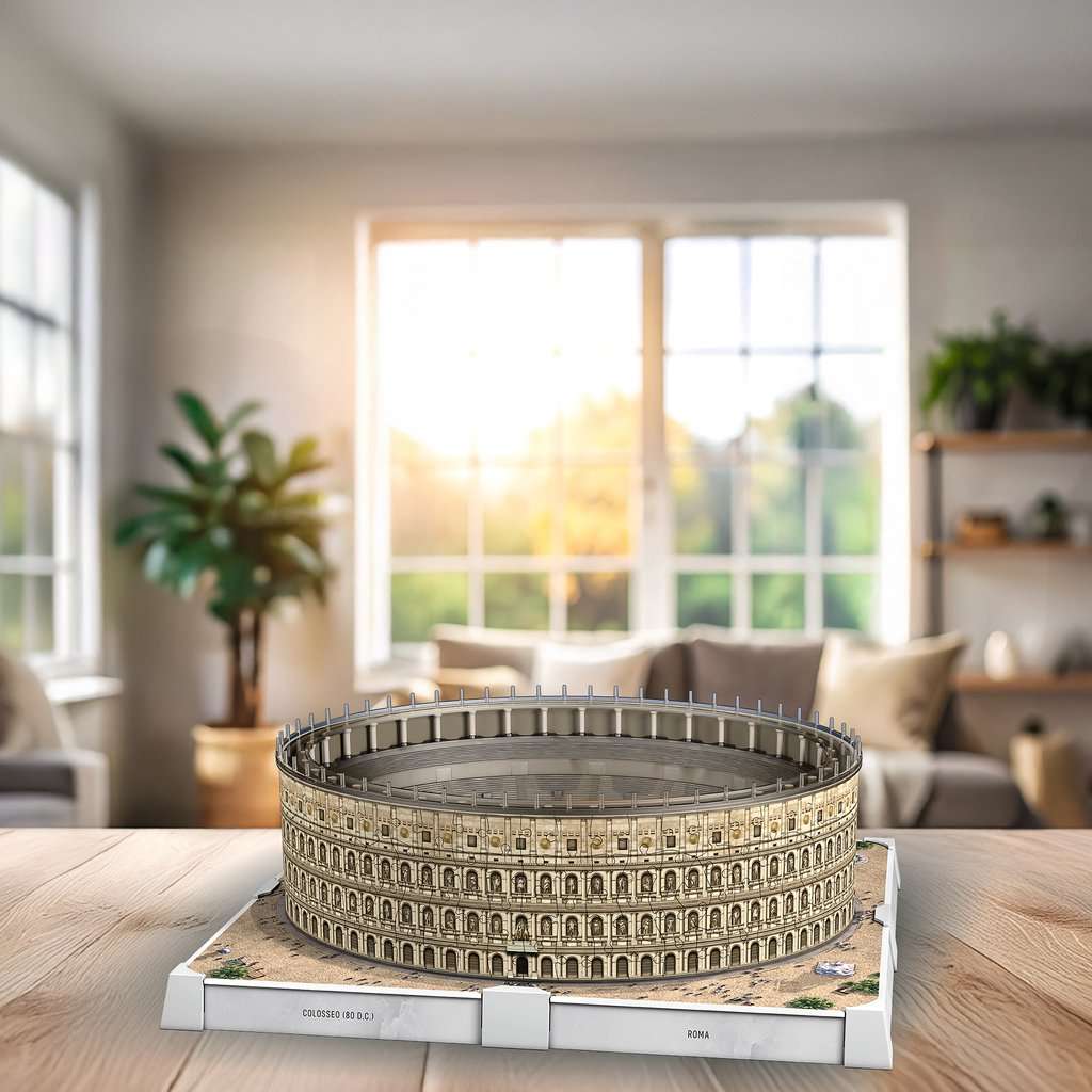 3D Puzzle Iconics: Kolosseum Rom mit Licht 08.034 - Bild 6