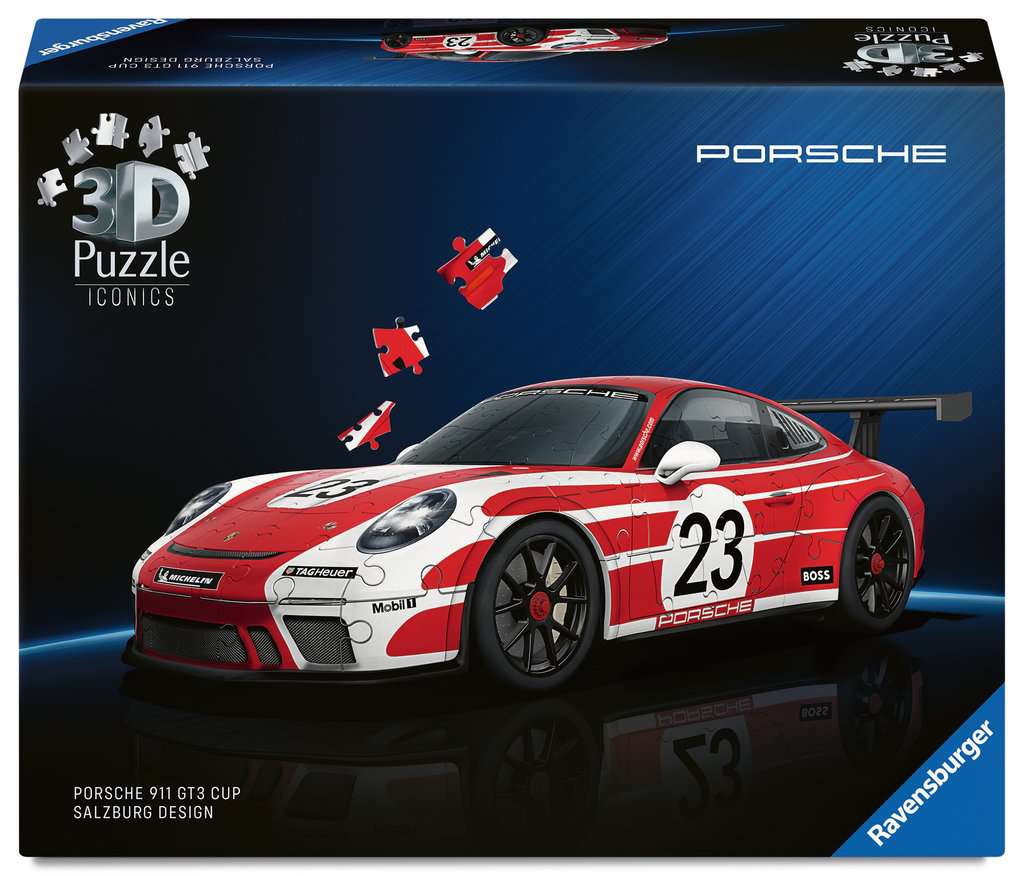 Puzzle  3D Iconics: Porsche 911 "Salzburg Edition" 08.038 - Bild 1