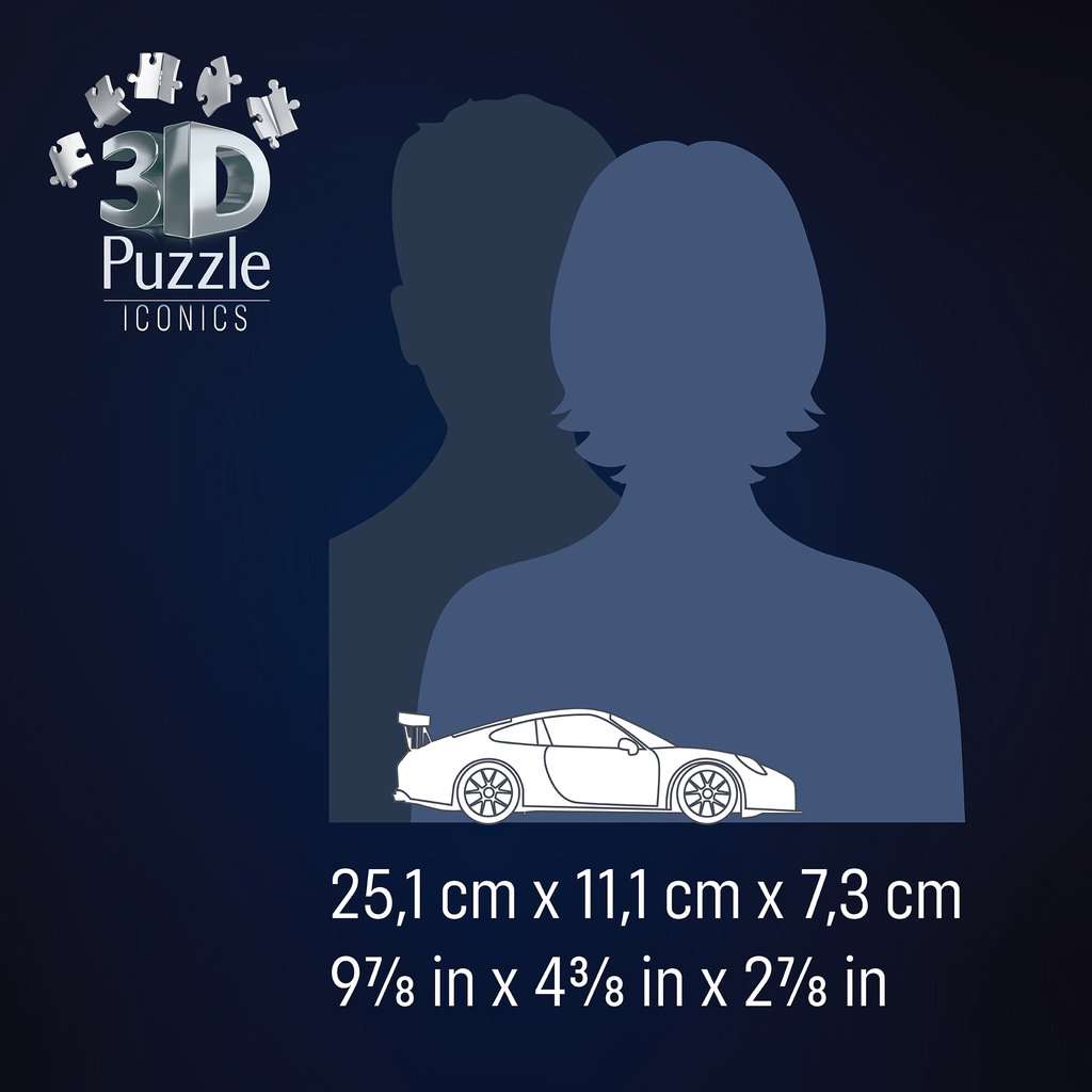 Puzzle  3D Iconics: Porsche 911 "Salzburg Edition" 08.038 - Bild 4