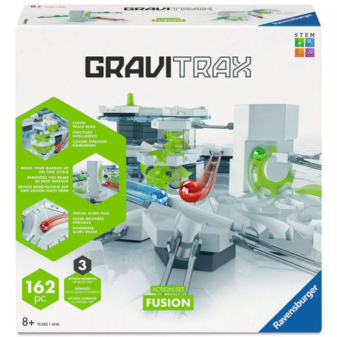 GraviTrax Action-Set Fusion 20018, Verpackung mit 162 Teilen