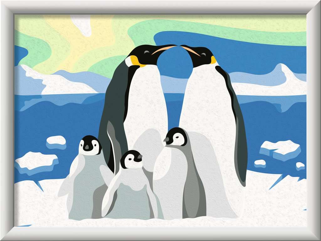 CreArt Pinguin Familie 24x18 cm 23.058 - Bild 2