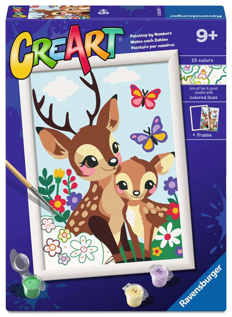 CreArt Darling Deer 18x24 cm 23.059 - Bild 1
