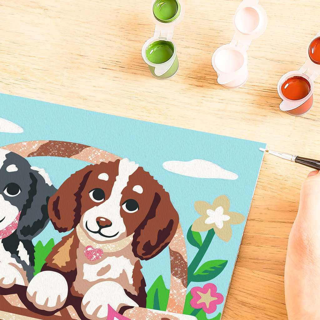 CreArt Puppy Picnic 24x18 cm 23.060 - Bild 6