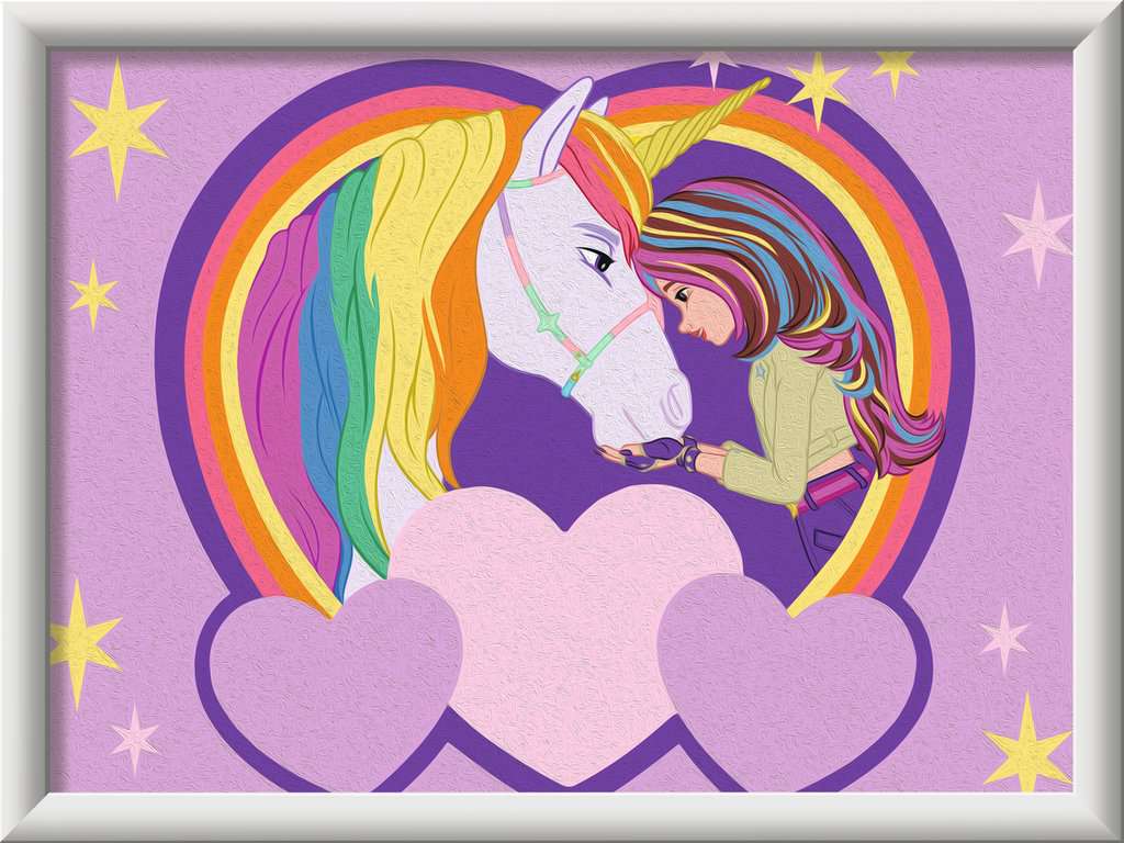 CreArt Unicorn Academy Sophia & Wildstar 24x18 cm 23.062 - Bild 2