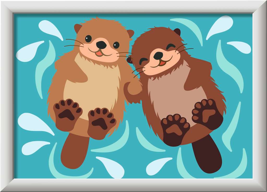 CreArt Trendiger Otter 22x16cm 23.249 - Bild 2