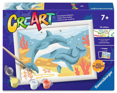 CreArt  Springender Delfin 22x16cm 23.252
