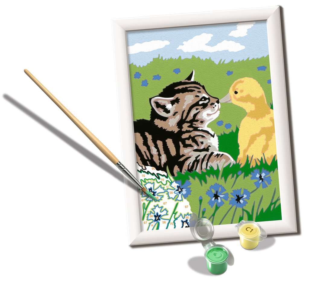 CreArt Tierfreundschaft 22x16cm 23.256 - Bild 4