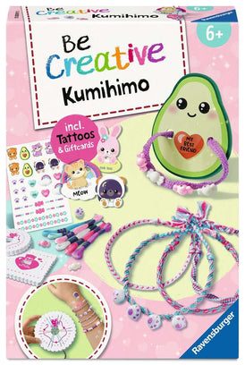 Be Creative Pompons Kumihimo & Tattoos Kawaii 28.011