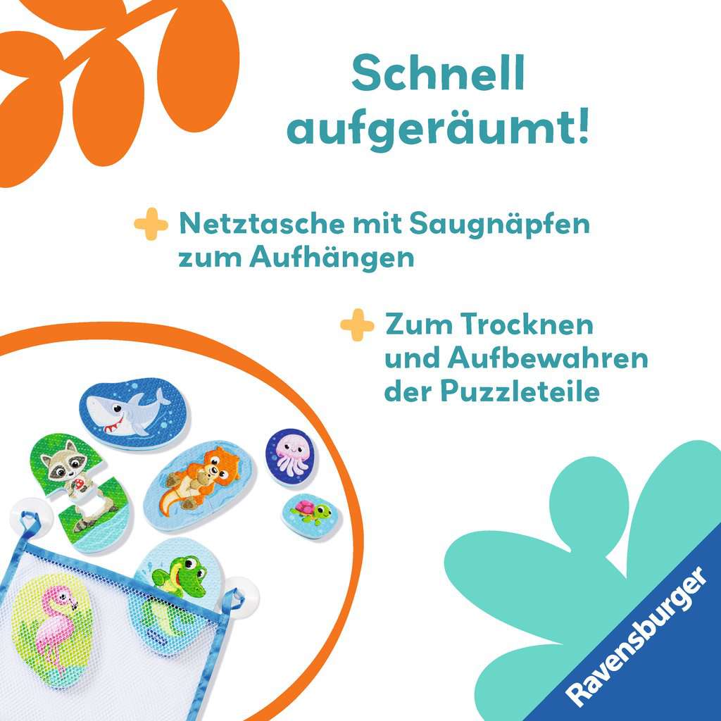 Play+ Mein erstes Bade-Puzzle: Tiere 34.120 - Bild 4