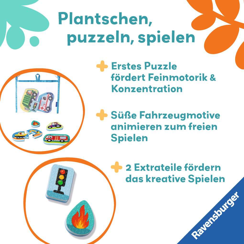 Play+ Mein erstes Bade-Puzzle: Fahrzeuge 34.121 - Bild 5