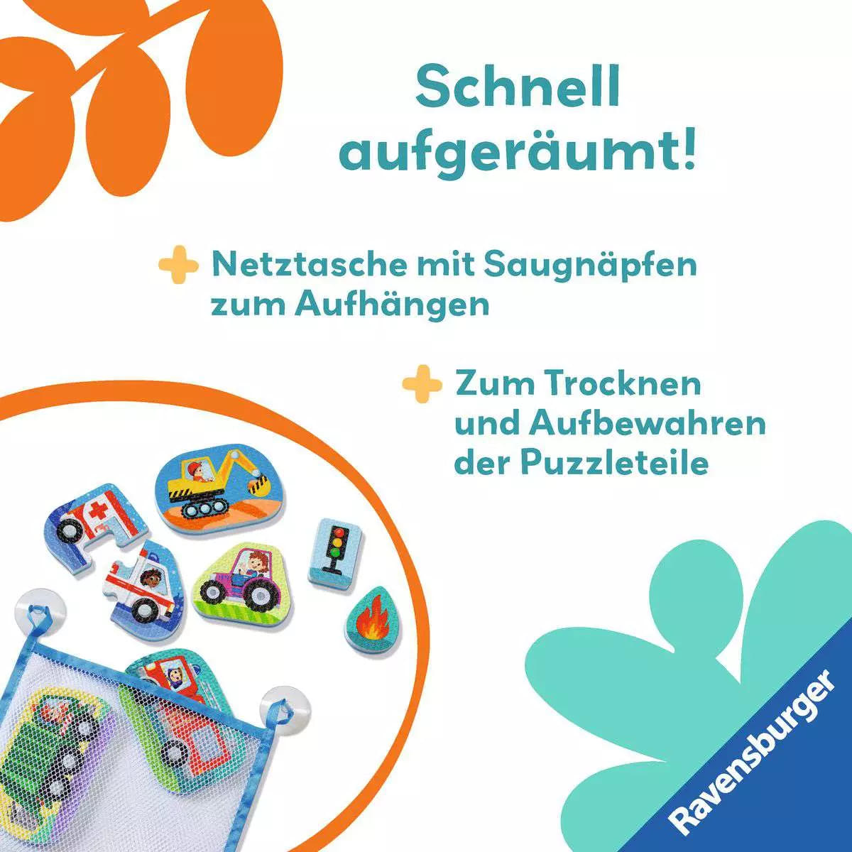 Play+ Mein erstes Bade-Puzzle: Fahrzeuge 34.121 - Bild 6