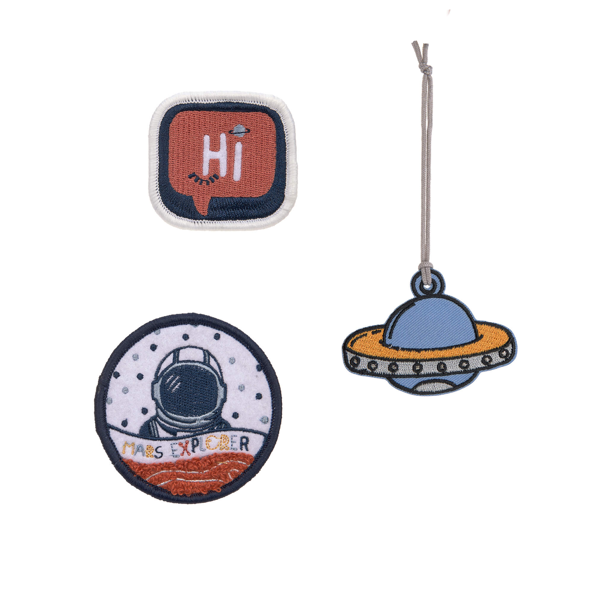 Lässig Anhänger / Patches Space - Bild 7