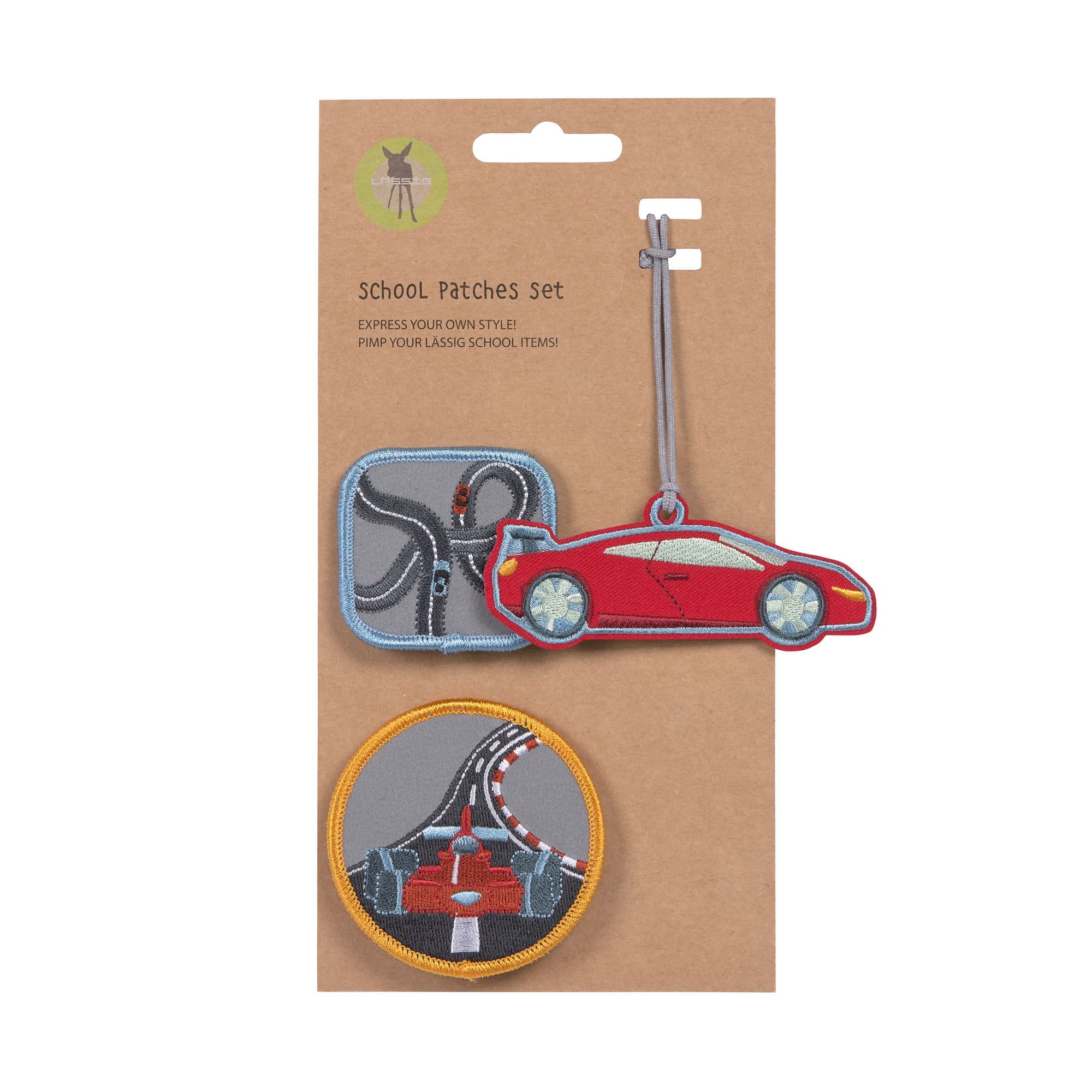 Lässig Anhänger / Patches Racecar - Bild 1