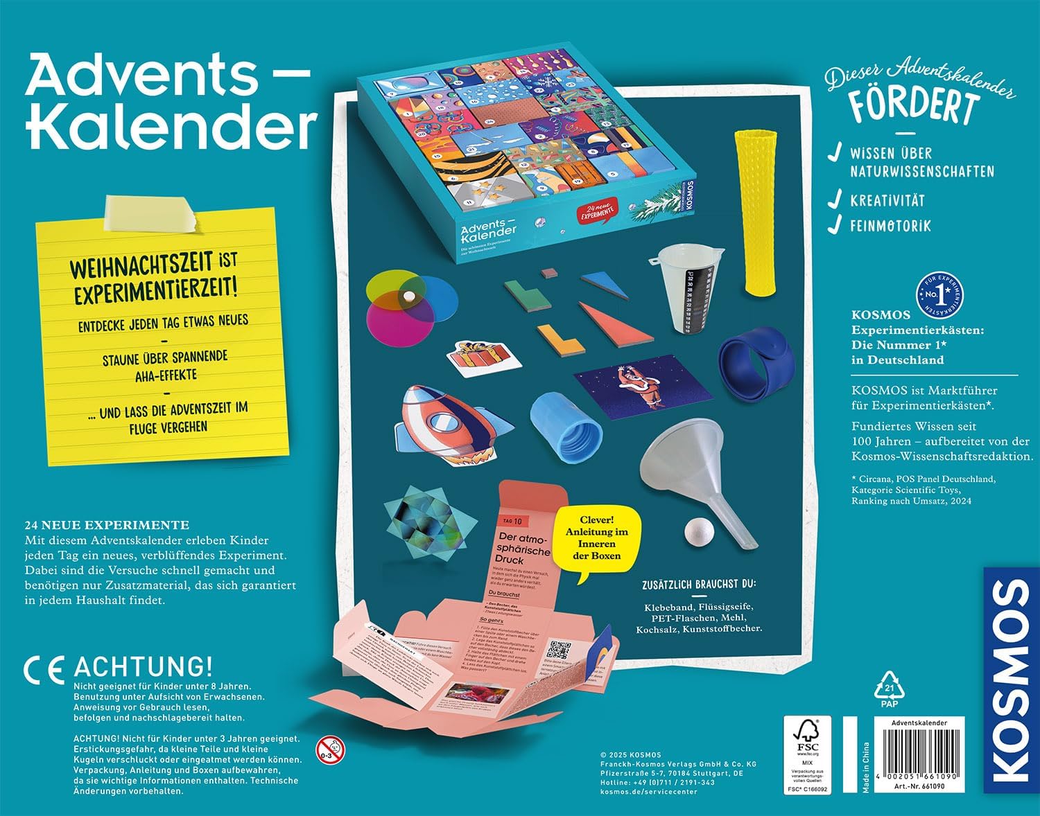 Adventskalender Die schönsten Experimente zur Weihnachtszeit 2025 - Bild 6