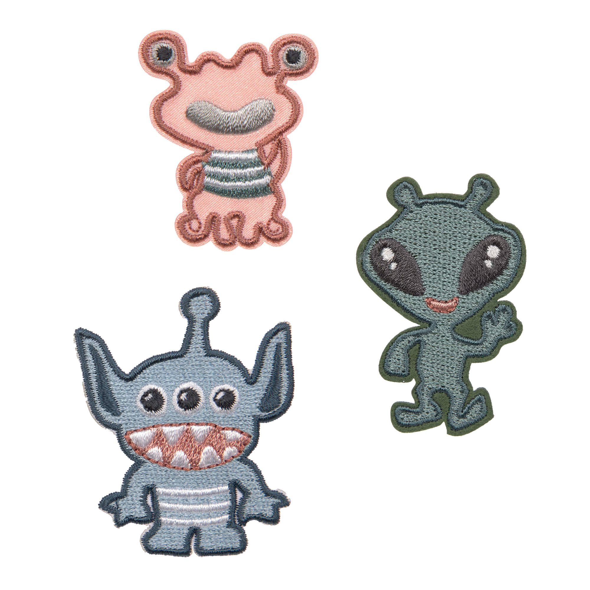 Lässig Textilsticker Monster - Bild 5