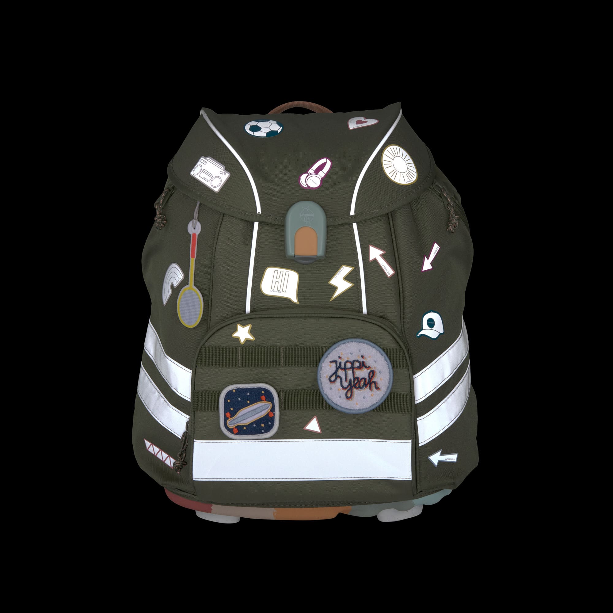 Lässig Sticker reflective Rainbow - Bild 2