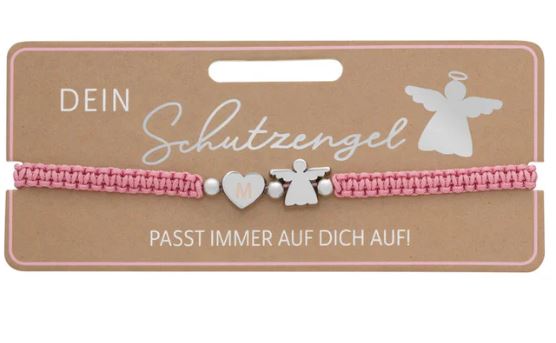 Armband Schutzengel  Initiale : M - Bild 1