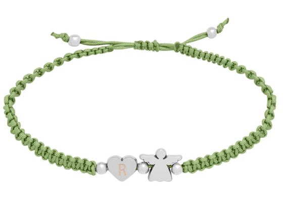 Armband Schutzengel  Initiale : R - Bild 2