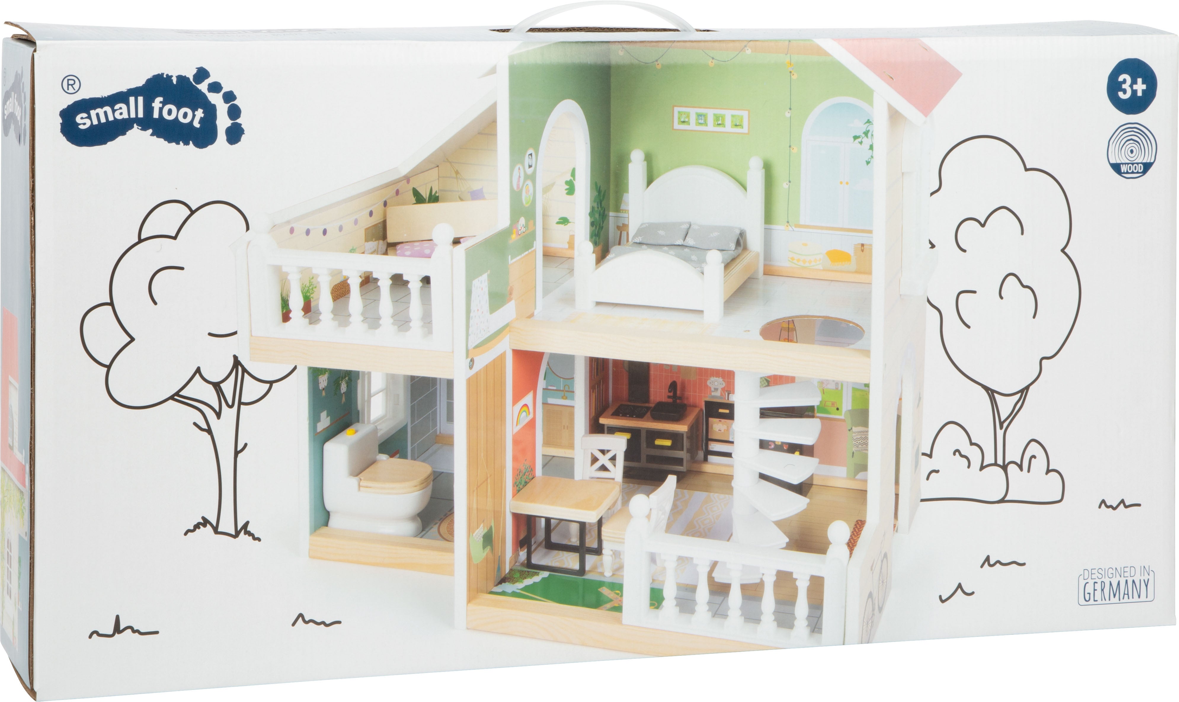 Puppenhaus "Stadtvilla" - Bild 11