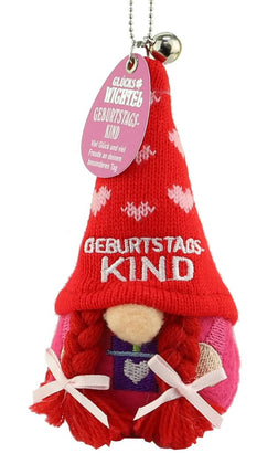 Glückswichtel Geburtstagskind rot