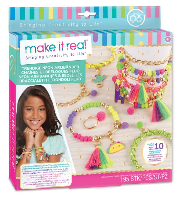 Make it real Trendige neon Armbänder - Bild 1